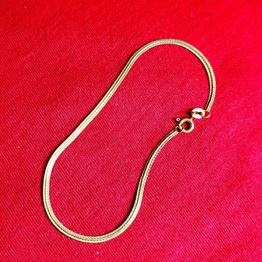 Stamped 18k Italy bracelet